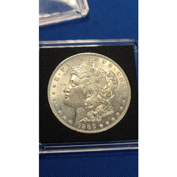 1886 Silver Morgan Dollar