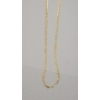 Image 5 : 14K Gold Braided Chain 17.5" Necklace - Weight: 2.7g