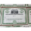 Image 7 : Lot of (8) The Grand Union Company Stock Certificates - Dated 1963, 1965, 1959, 1964