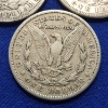 Image 5 : Three 1921-S Silver Morgan Dollars - 90% Silver U.S. Coins 