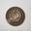 Image 2 : 1866 Two Cent Piece 2 Cent United States Coin