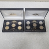 Image 1 : Two United States State Quarter Collections: 2000 Gold-Plated & 2002