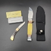 Image 1 : Two Knives: Steel Warrior with Case & Frost Cutlery Little Copperhead Pocketknive