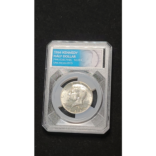 Collector's Alliance 1966 Philadelphia 40% Silver Uncirculated Kennedy Half Dollar