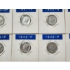 Image 3 : x10 Assorted Years 90% Silver Mercury Dimes FV: $1.00