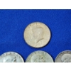 Image 2 : Lot of 4 U.S. Half Dollar Silver Coins: Kennedy & Franklin Half Dollars