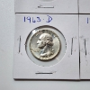 Image 7 : Six Assorted Years United States 90% Silver Washington Quarters - Face Value: $1.50