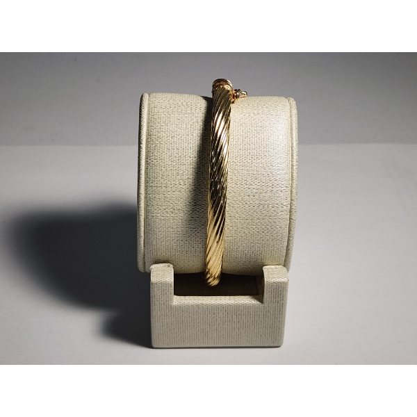 Beautiful 14K Yellow Gold Bangle Bracelet TW: 13.2g