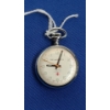 Image 2 : Delweaco Incabloc 17 Jewels Swiss Made Nurses Open Face Pocket Watch - Works