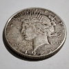 Image 3 : 90% Silver United States 1923-S Peace Dollar ~ Silver Dollar Minted in San Francisco 