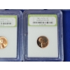 Image 7 : x11 INB Lincoln Cents Including BU Commemoratives & DCAM Gem Proofs, Assorted Years