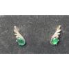 Image 4 : Sterling Silver Necklace & Earring Set With Beautiful Paua Shell  -TW: 6.2g