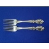 Image 1 : 2 - Gorham Melrose Sterling Silver Salad Forks - TW: 94.8g