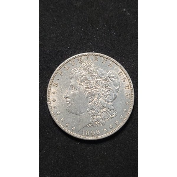1896 90% Silver Morgan Dollar 
