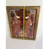 Image 2 : Chicago Bulls Basketball Players framed - Includes Michael Jordan - 21.5 x 17.5 inches