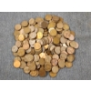 Image 1 : HUGE 900 GRAM ASSORTMENT of UNSEARCHED United States Pennies Including Wheats & Coppers!