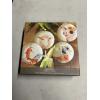 Image 1 : 4 Salad Plates - Sheep - Pig - Duck - Rooster - Pier 1 Imports - Hand-Painted Stoneware