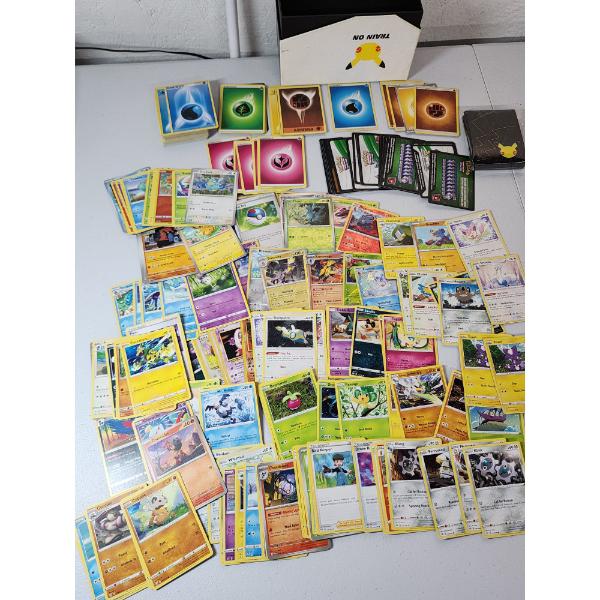 Huge Lot of Assorted Pokemon Trading Cards Including Holos, Vintage, Newer, Reverse Holos
