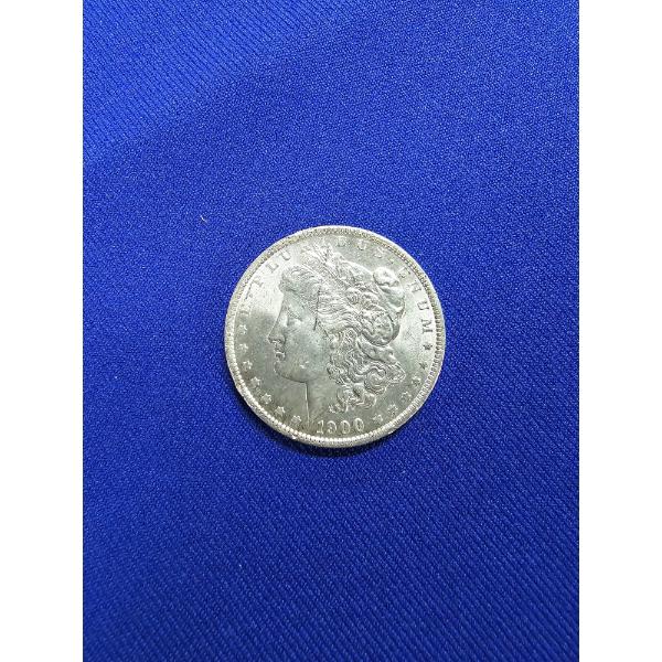 1900- O Morgan Silver Dollar