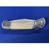 Image 4 : (2) Folding Stainless Steel Collectors' Knives: Moose Pocket Knife & Bald Eagle Pocket Knife 