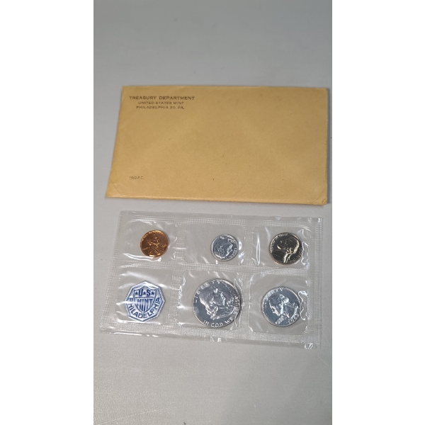 United States Mint 1962 Proof Coin Set