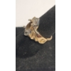 Image 2 : 10K Yellow Gold Marquise Setting Engagement Ring - Size 5 - Weight: 4.7g