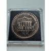 Image 2 : Large Lincoln Penny One Ounce .999 Fine Pure Copper Coin - Exceptional Coin