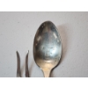 Image 3 : Sterling Silver: Steiff "Rose" Lemon Fork & Decorative Collectible Spoon TW: 33.5g