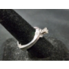 Image 7 : Beautiful 14K White Gold Diamond Ring Set Weighing 5.6 Grams - SIZE 6