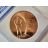 Image 4 : IGS GRADED MS65 2008 Bald Eagle Wildlife Refuge Commemorative Bronze Crown Medal