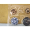 Image 2 : 1962 United States Mint Set Including 90% Silver Half Dollar, Quarter, & Dime 
