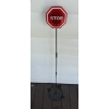 Image 2 : Driveway Small "Stop" Sign and Miscellaneous Containers 