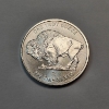 Image 2 : Indian Head Buffalo Silver Round - 1 Troy oz .999 Fine Silver - Mint Condition 