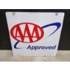 Image 3 : AAA Approved Metal Sign Measuring About 24" X 26" 