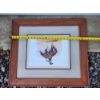 Image 5 : Vintage Wood Framed Fredrick Remington Print "A Sun Fisher" *Glass is Cracked as Shown*