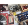 Image 4 : Lot of Assorted Tools, Parts, 10" Saw Blade, Vintage Soldering Gun, Drills Bits, & More! 