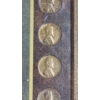 Image 3 : Peace At Last Lincoln Cent & Stamp Collection In Framed Display - Face Value: $0.14