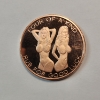 Image 1 : "Four of a Kind" Ladies Good Luck 1 ADVP oz .999 Fine Copper Round