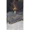 Image 10 : Fantastic & Large Japanese Carved Figural Hinged Sectional Dressing Privacy Screen - 72" x 48"
