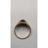 Image 4 : Vintage 10K Yellow Gold With Black Enamel 1922 CHS High School Class Ring - Size 7 - Weight: 6.8g
