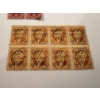 Image 4 : Rare Civil War Block Of 8 - 1st Edition Revenue Stamps & 2 Other Blocks - Hard To Find U.S. Stamps