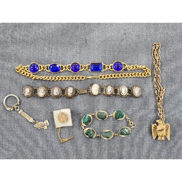 Lot of Fine Assorted Fashion Jewelry Ft. Cameos, Bracelets & Necklaces Ft. F.O.E. Piece!