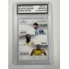 Image 1 : 2024 Exclusive Triple Lionel Messi, Pele, & Nazario Leaf Legends Soccer Trading Card - Mint 
