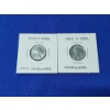 Image 1 : x2 Choice Uncirculated 1943 Lincoln Steel Cents