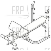 Image 1 : Weider 320 Weight Bench - New in Box, Never Used