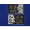 Image 4 : 2045 & 2005 Jefferson Gold-Plated Commemorative Nickels in Sealed Plastic Holders