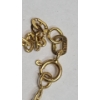 Image 9 : 14K Yellow Gold Detailed Cross Pendant On 14k Yellow Gold 20" Mariner Link Necklace - Weight: 4.6g
