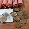 Image 3 : $4.76 Face Value in Assorted Wheat & Steel Pennies ~ Mostly In Rolls!