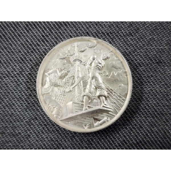 2 Oz .999 Fine Silver No Prey No Pay Round - Walk the Plank