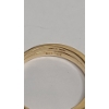 Image 5 : Breathtaking 14K Gold Engagement & Wedding Band Set With Diamonds And Rubies -Size 7.5 -Weight: 4.5g